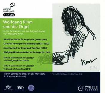 3CD/SACD Wolfgang Rihm: Orgelwerke "wolfgang Rihm Und Die Orgel"
