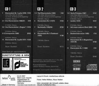 3CD Wolfgang Rihm: Klavierwerke 1966 - 2000