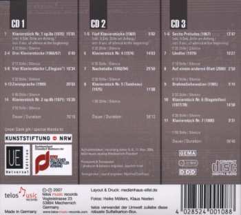 3CD Wolfgang Rihm: Klavierwerke 1966 - 2000