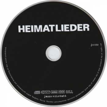 CD Manfred Schoof: Heimatlieder