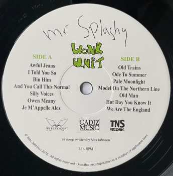 LP Wonk Unit: Mr Splashy