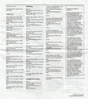 CD Woody Guthrie: Songs To Grow On For Mother And Child