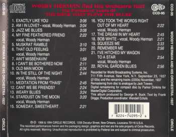 CD Woody Herman And His Orchestra: The Formative Years Of "The Band That Plays The Blues"