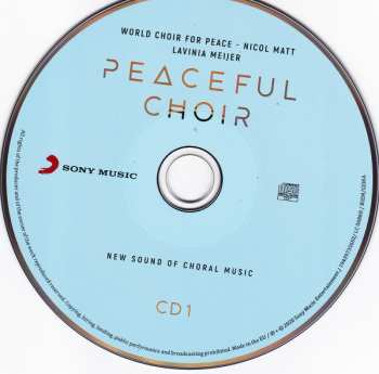 CD Lavinia Meijer: Peaceful Choir - New Sound Of Choral Music