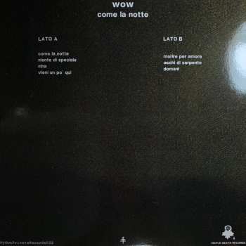 LP Wow: Come La Notte