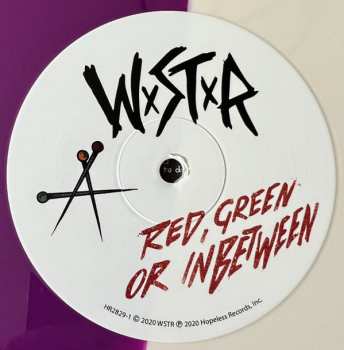 LP WSTR: Red, Green Or Inbetween CLR | LTD