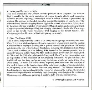 2CD Wu Man: Chinese Traditional & Contemporary Music For Pipa And Ensemble