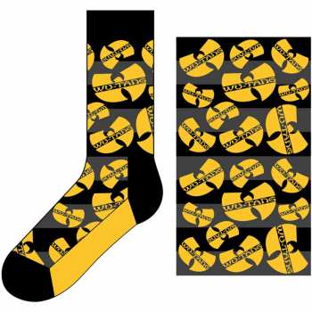 Merch Wu-Tang Clan: Enkelsokken Logo Wu-tang Clans Yellow