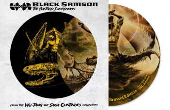 LP Wu-Tang Clan: Black Samson: The Bastard Swordsman (from The Wu-tang The Saga Continues Collection) (limited Brussels Edition) (picture Disc)