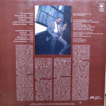 LP Wynton Marsalis: Black Codes (From The Underground)