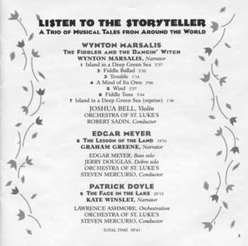 CD Patrick Doyle: Listen To The StoryTeller: A Trio Of Musical Tales From Around The World