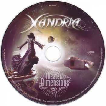 2CD Xandria: Theater Of Dimensions LTD