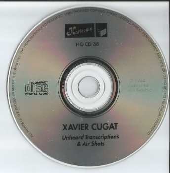 CD Xavier Cugat: Unheard Transcriptions & Air Shots