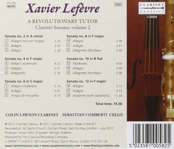 CD Sebastian Comberti: Clarinet Sonatas Volume 2
