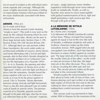 CD Iannis Xenakis: Ensemble Music 2