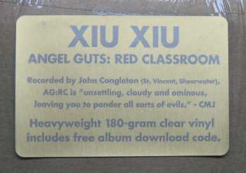 LP Xiu Xiu: Angel Guts: Red Classroom CLR