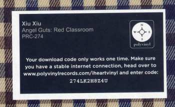 LP Xiu Xiu: Angel Guts: Red Classroom CLR