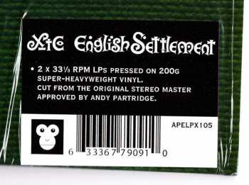 2LP XTC: English Settlement