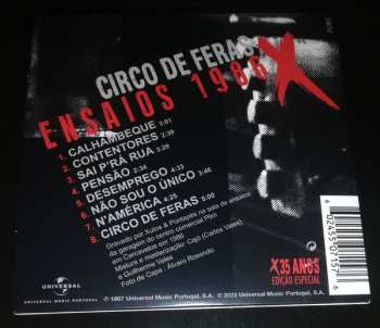 LP/CD/Doos/MC Xutos & Pontapés: Circo De Feras - 35 Anos DLX