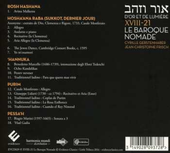CD XVIII-21 Le Baroque Nomade: D'Or Et De Lumière / Music For Celebrations