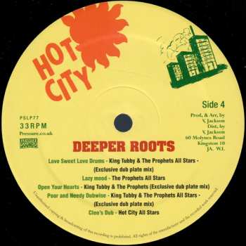 2LP Various: Deeper Roots (Dub Plates And Rarities 1976 - 1978)