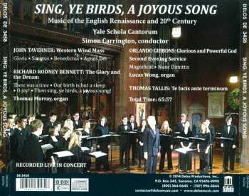 CD Yale Schola Cantorum: Sing, Ye Birds, A Joyous Song