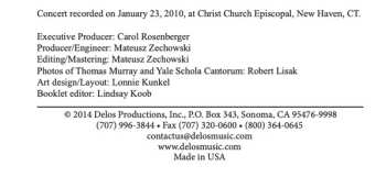CD Yale Schola Cantorum: Sing, Ye Birds, A Joyous Song