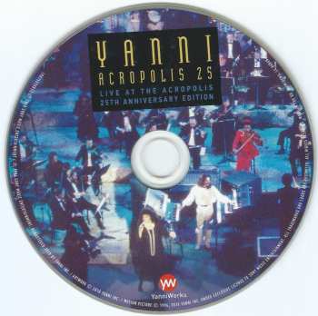 CD/DVD/Blu-ray Yanni: Acropolis 25 - Live At The Acropolis - 25th Anniversary Edition DLX | LTD