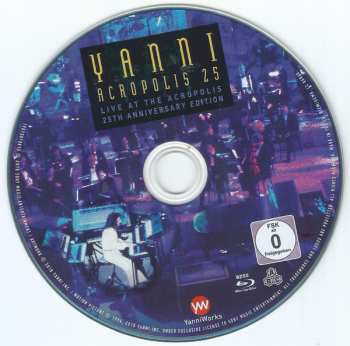 CD/DVD/Blu-ray Yanni: Acropolis 25 - Live At The Acropolis - 25th Anniversary Edition DLX | LTD