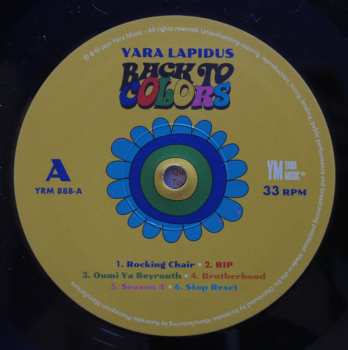 LP Yara Lapidus: Back To Colors