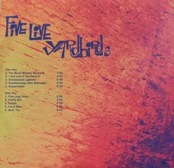 LP The Yardbirds: Five Live Yardbirds CLR