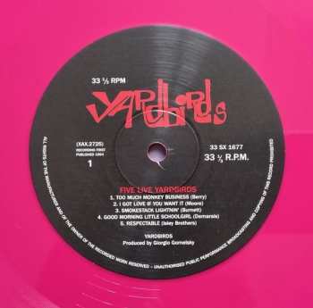 LP The Yardbirds: Five Live Yardbirds CLR