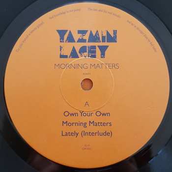 EP Yazmin Lacey: Morning Matters