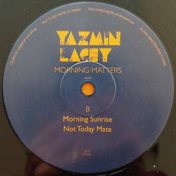 EP Yazmin Lacey: Morning Matters