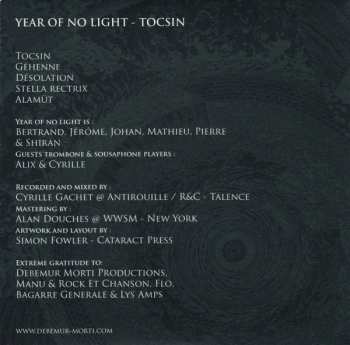 CD Year Of No Light: Tocsin