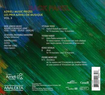 CD Yitzhak Yedid: New Jewish Music Vol. 3 