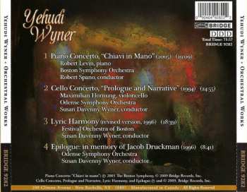 CD Yehudi Wyner: Orchestral Works