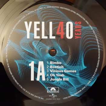 2LP Yello: Yell40 Years LTD