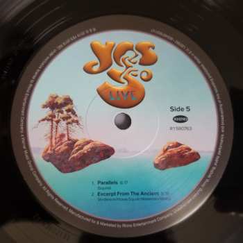 4LP Yes: Yes 50 Live