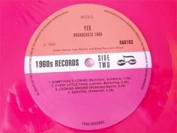 LP Yes: Broadcasts 1969