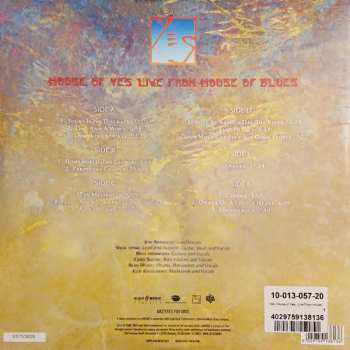 3LP/2CD Yes: House Of Yes: Live From The House Of Blues NUM | LTD