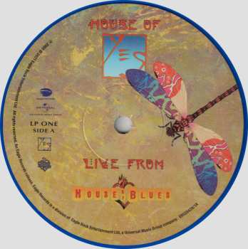 3LP Yes: House Of Yes: Live From The House Of Blues CLR | LTD