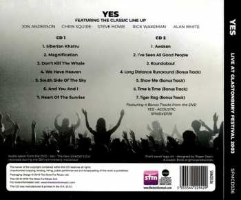 2CD Yes: Live At Glastonbury Festival 2003