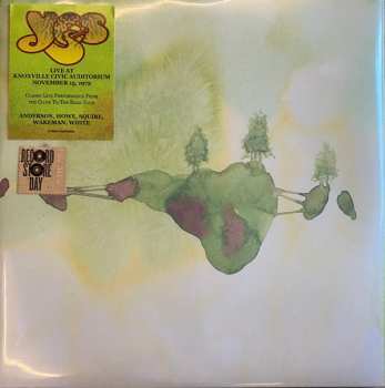 3LP Yes: Live At Knoxville Civic Auditorium Knoxville, Tennessee November 15, 1972