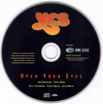 CD Yes: Open Your Eyes LTD