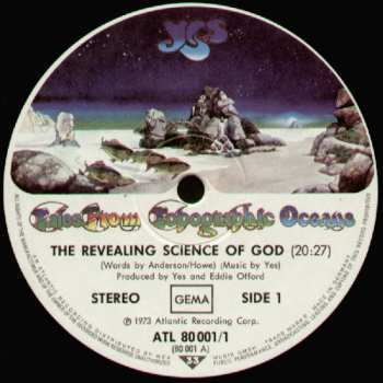 2LP Yes: Tales From Topographic Oceans