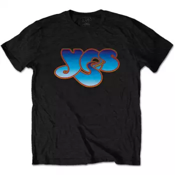 T-shirt Classic Blue Logo Yes 