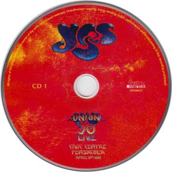 26CD/6DVD/Doos Yes: Union 30 Live LTD | NUM | DLX