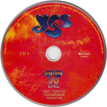 26CD/6DVD/Doos Yes: Union 30 Live LTD | NUM | DLX