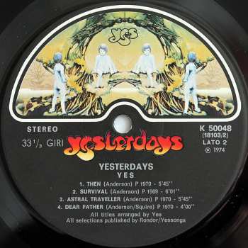 LP Yes: Yesterdays